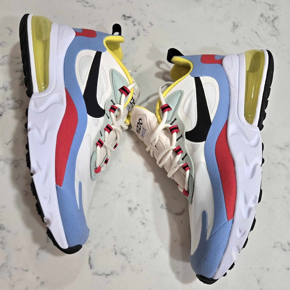 Nike Women’s SZ.9 Air Max 270 React " Bauhaus" Running Shoes AT6174-002 New - Picture 5 of 16
